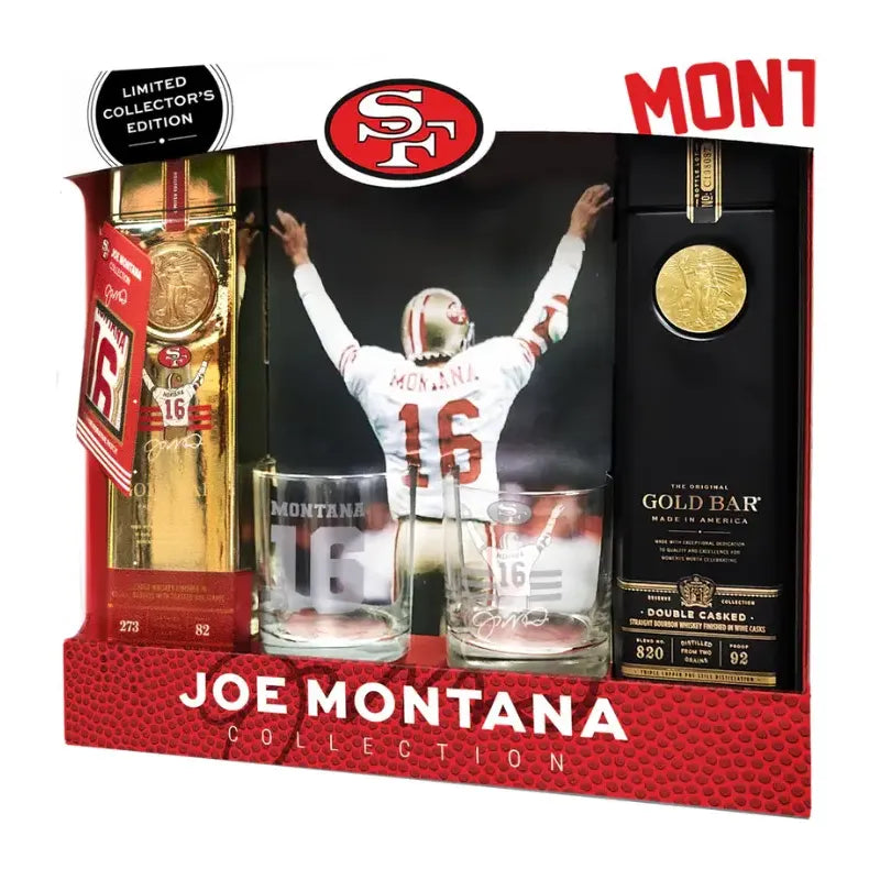 Gold Bar Joe Montana Season Kickoff Collection Gift Set