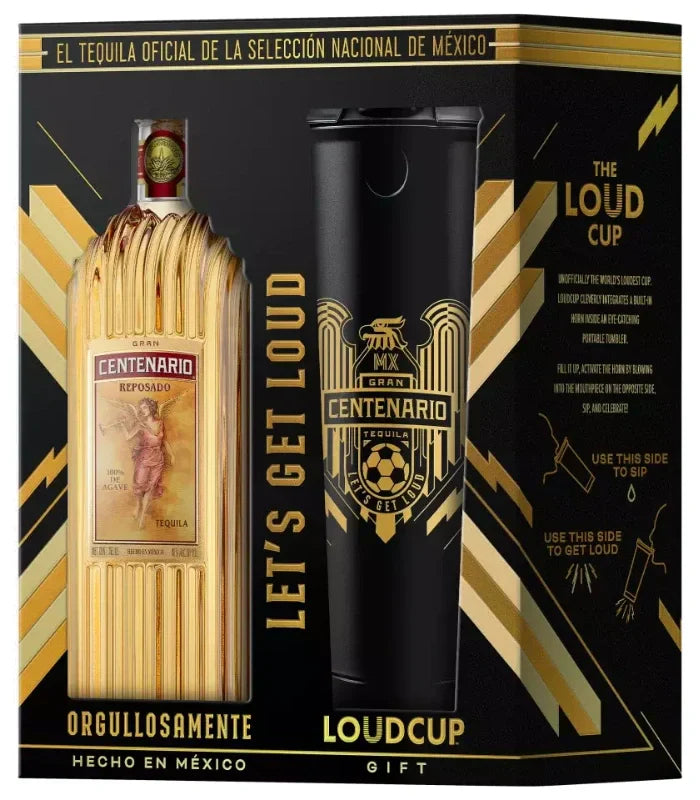 Gran Centenario Reposado Tequila Loud Cup Gift Set | Tequila & Cup