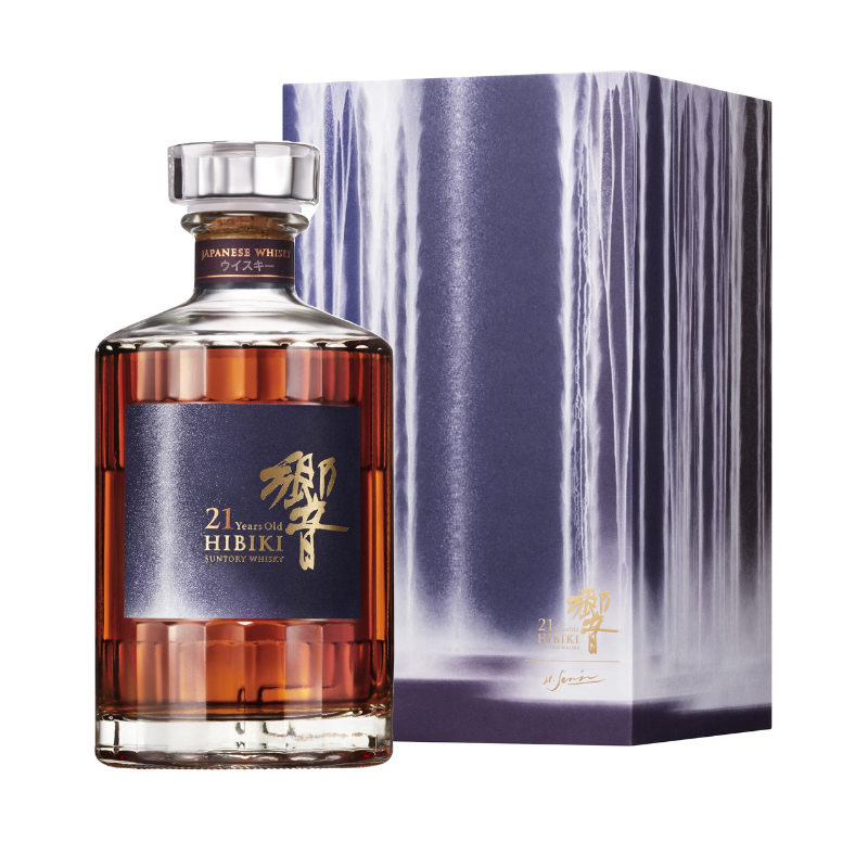 Hibiki 21 Years Old Hiroshi Senju Limited Edition Japanese Whisky
