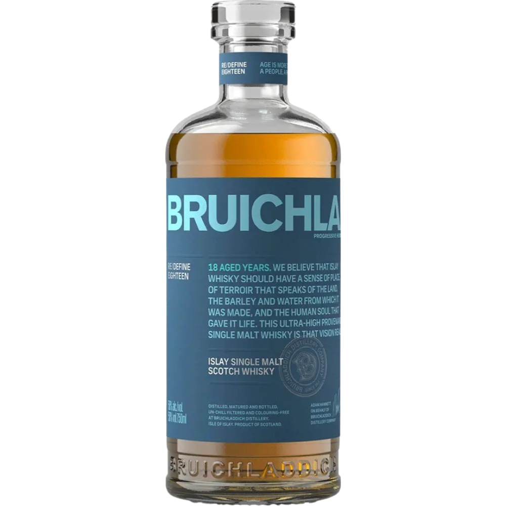 Bruichladdich 18 Year Old Islay Single Malt Scotch 750ml