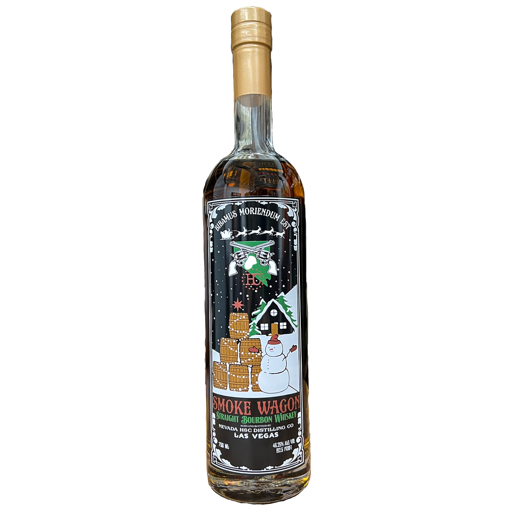 Smoke Wagon Straight Bourbon Christmas 2024 Limited Edition