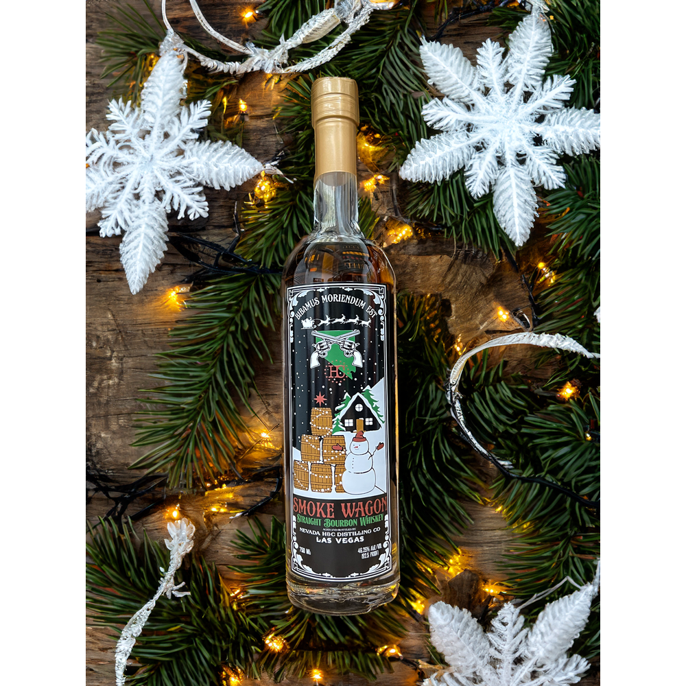 Smoke Wagon Straight Bourbon Christmas 2024 Limited Edition