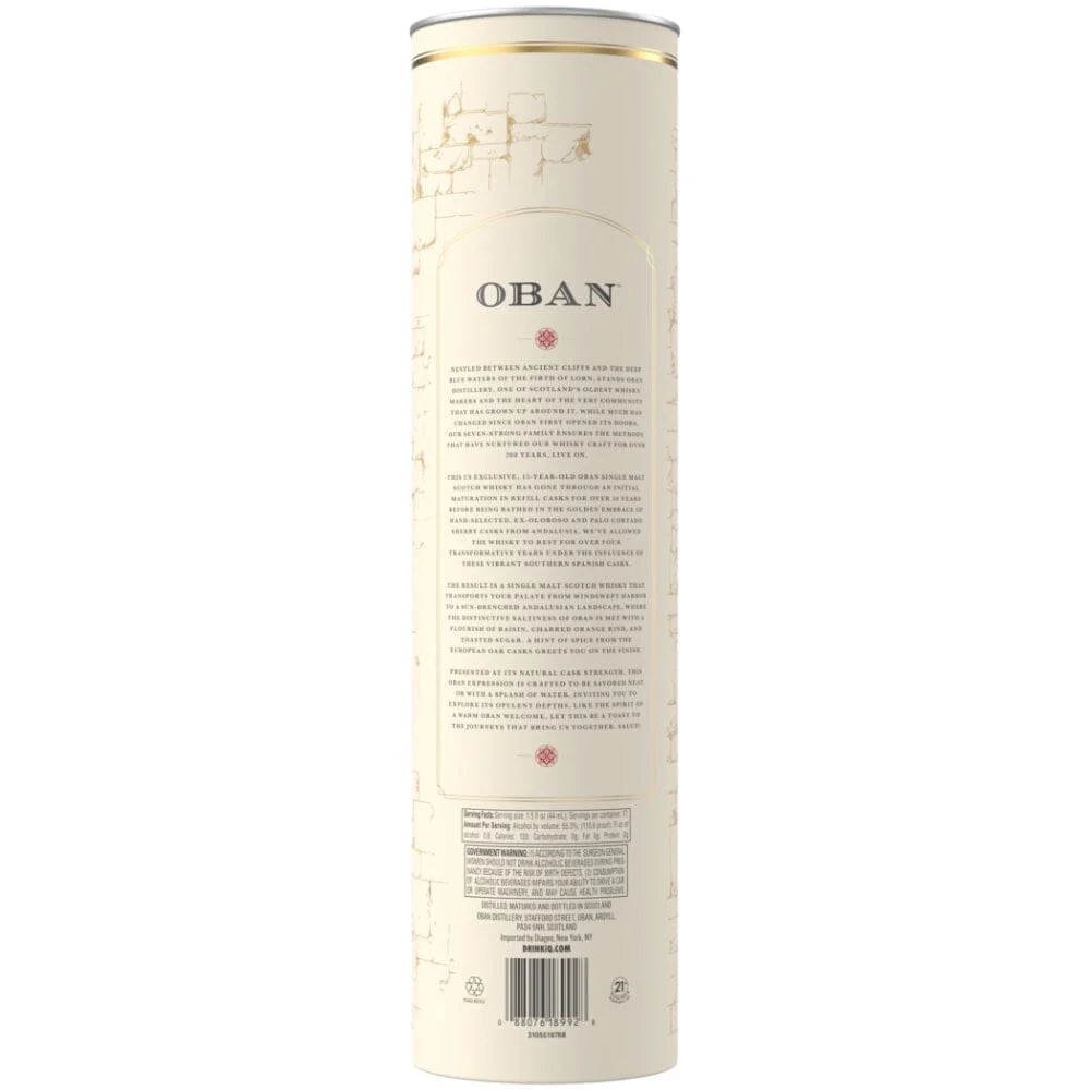 Oban 15 Year Sherry Cask Finish Scotch Whisky 750mL