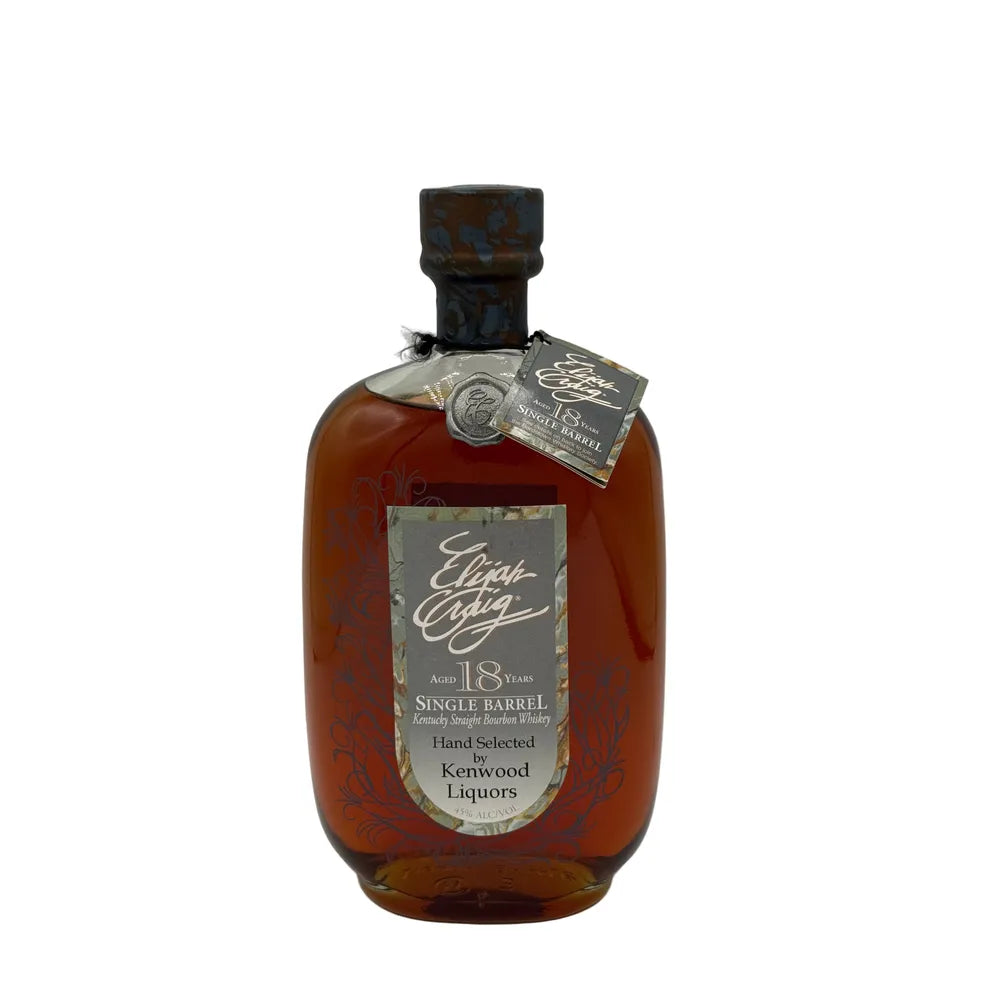 Elijah Craig 18 Year Kenwood Pick Barrel #3094 1/29/92