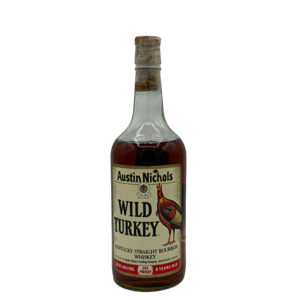 Wild Turkey 8 Year 1988 Straight Bourbon Whiskey 1L – Wooden Cork