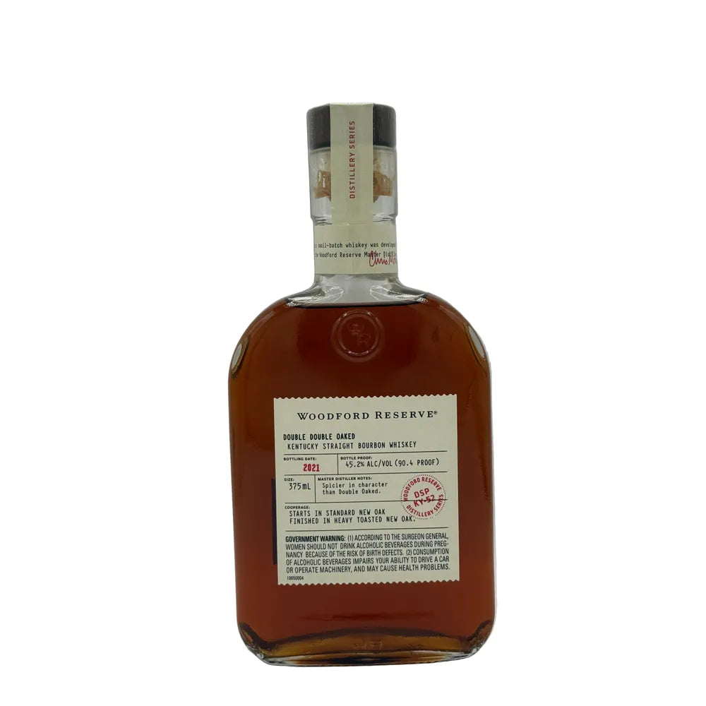Woodford Reserve 2021 Double Double Oaked Bourbon 375ml Discontinued –  Wooden Cork