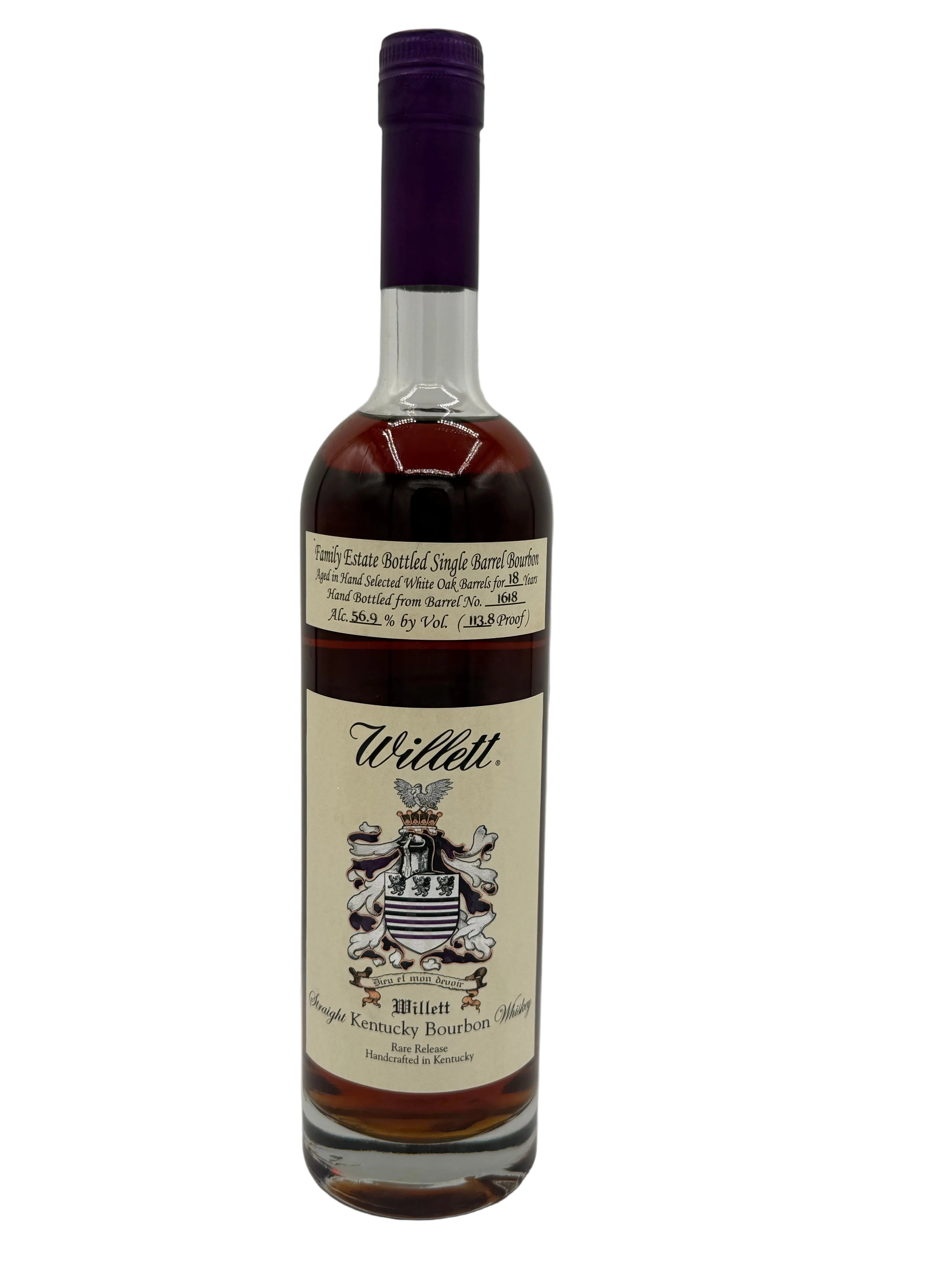 Willett Family Estate 18 Year Bourbon #1618 113.8 Proof | Cobra