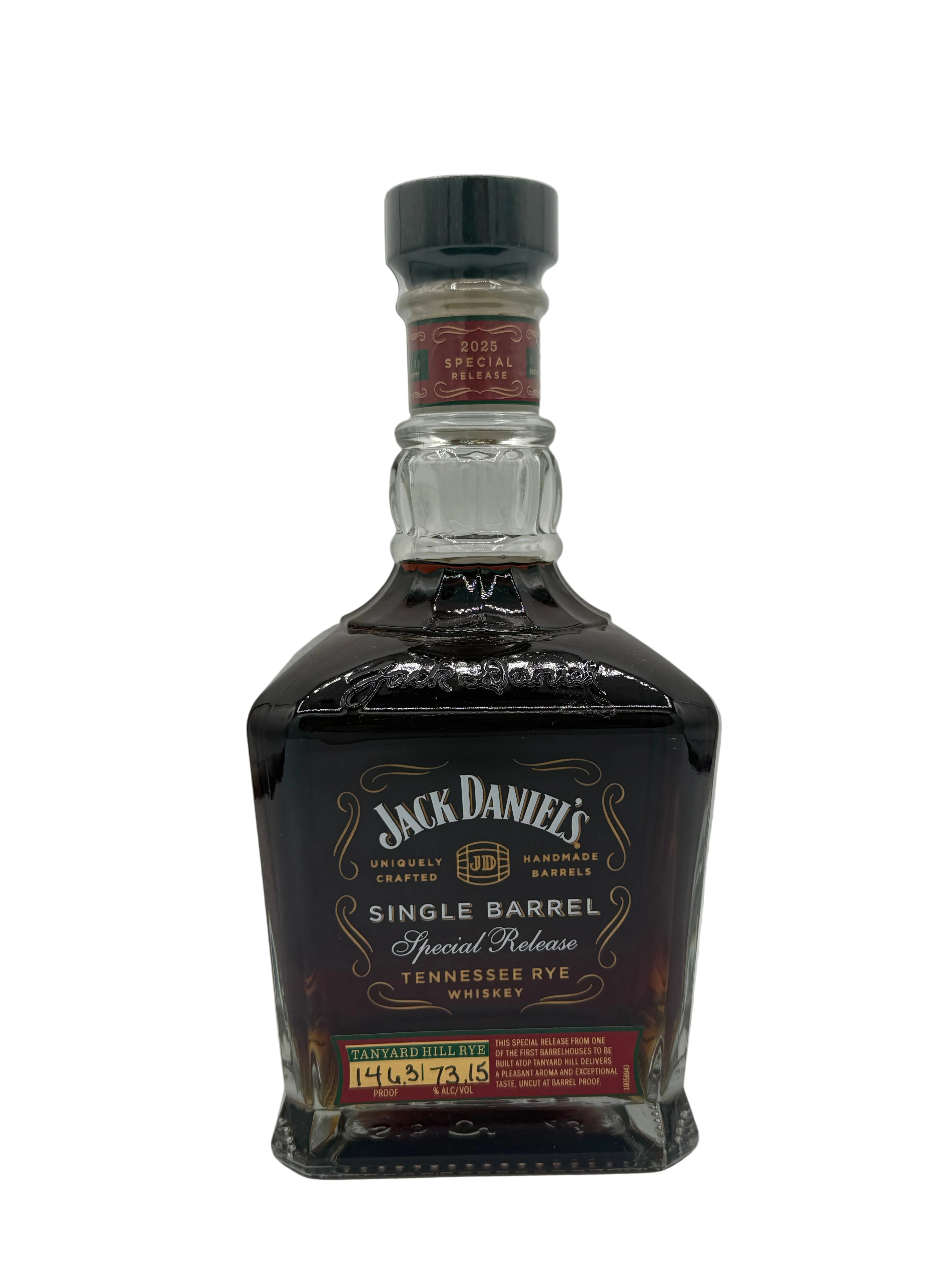 Jack Daniel's Tanyard Hill Rye 2025 146.3 Proof Hazmat | Cask