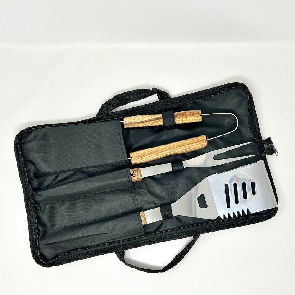 Barrel Stave Grilling Tool Set