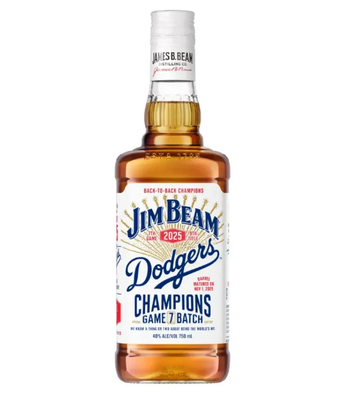 Jim Beam Dodgers Game 7 2025 | Bourbon – Wooden Cork Jim Beam Dodgers Game 7 2025 | Bourbon – Wooden Cork