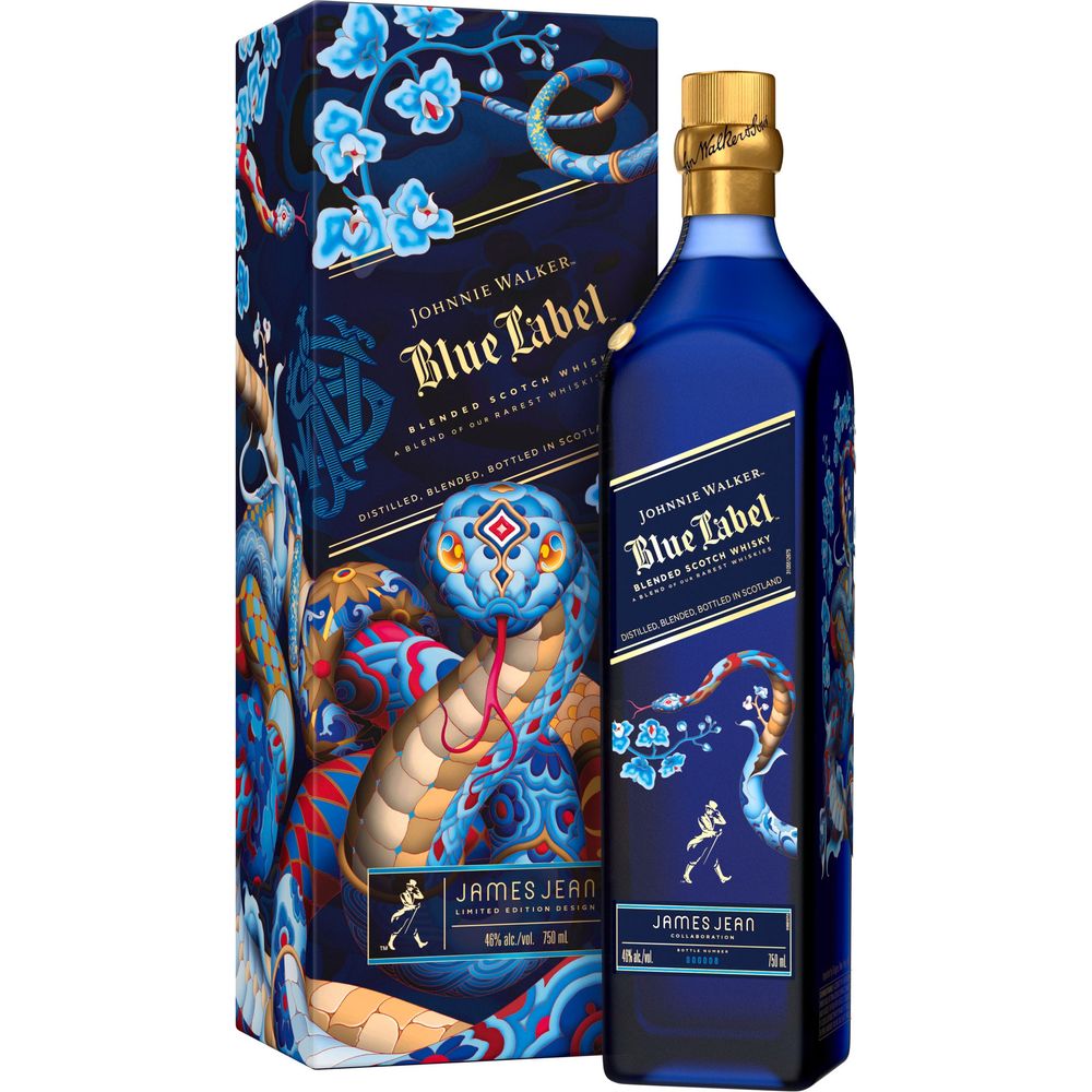 Johnnie Walker Blue Label Blended Scotch Whisky 750ml - Wine