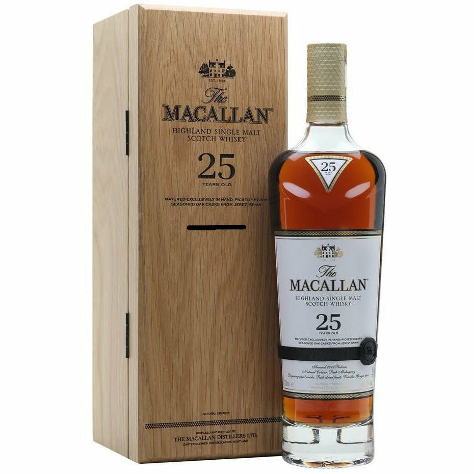 The Macallan 25 Year Single Malt Scotch | Exclusively Sherry Oak