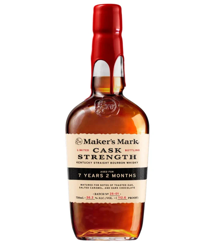 Maker's Mark Cask Strength 7 Year Bourbon 750ml – Wooden Cork