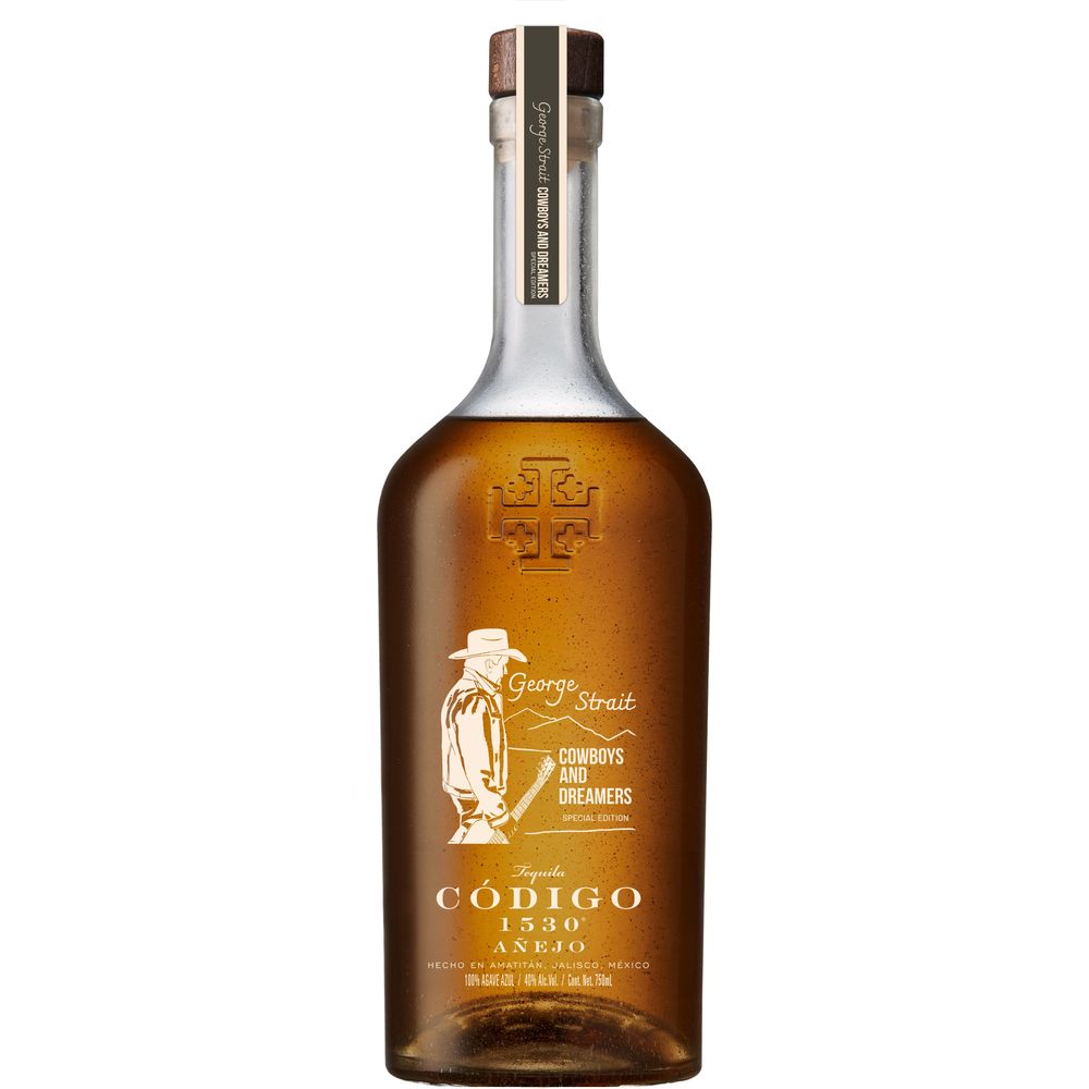 Código 1530 George Strait Añejo Tequila "Cowboys and Dreamers" Special Edition