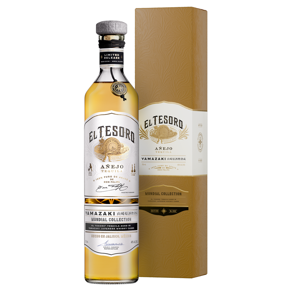 El Tesoro Mundial Anejo Yamazaki Edition Tequila 750ml – Wooden Cork