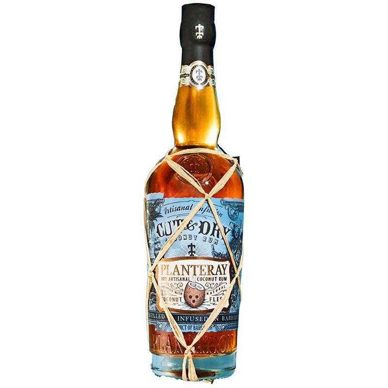 oak and palm coconut rum Planteray Cut & Dry Coconut Rum – Wooden Cork