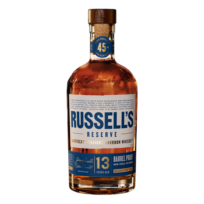 Russell's Reserve 13 Year | Eddie's 45th Anniversary – Wooden Cork