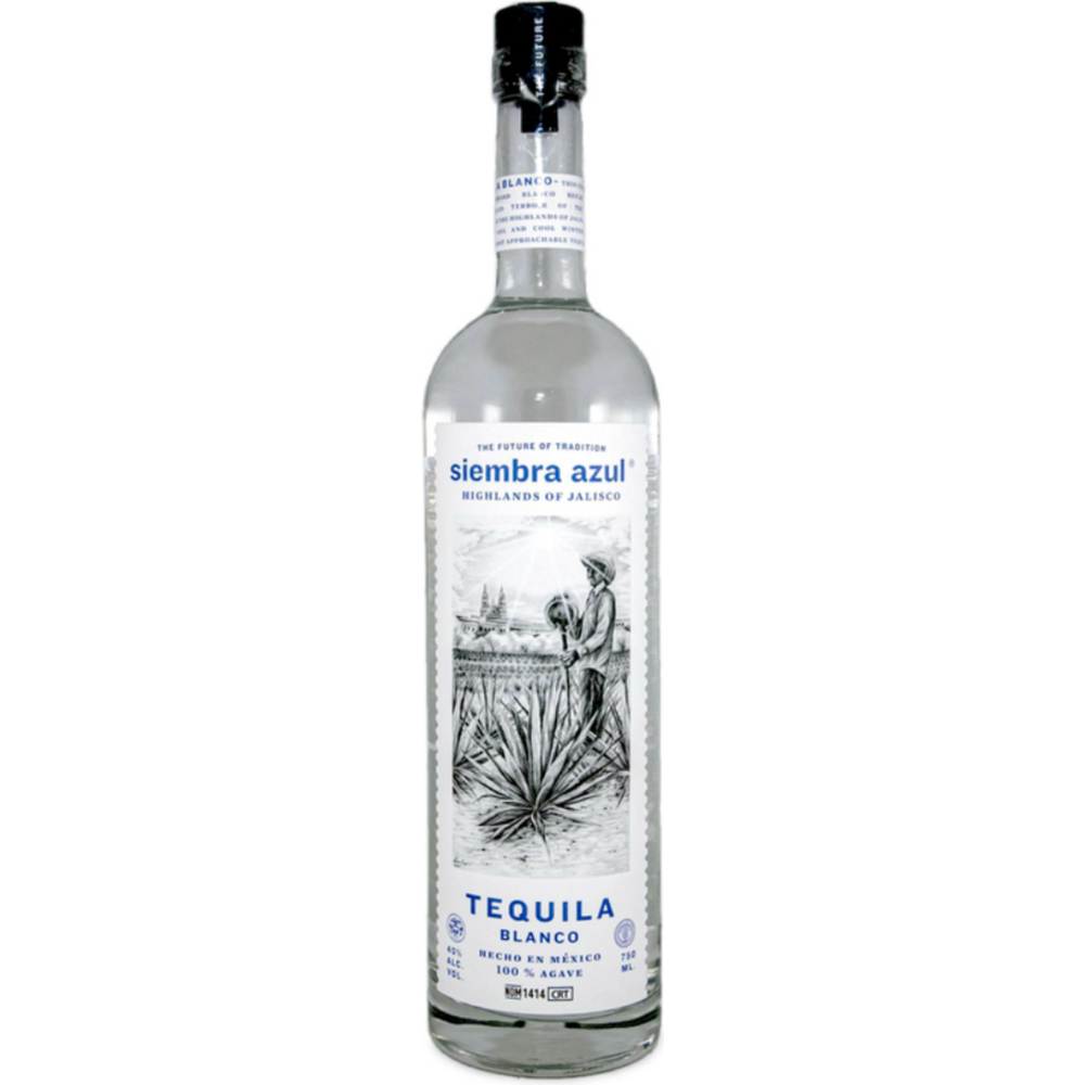 Buy Siembra Azul Blanco Tequila | Siembra Valles - Wooden Cork #1