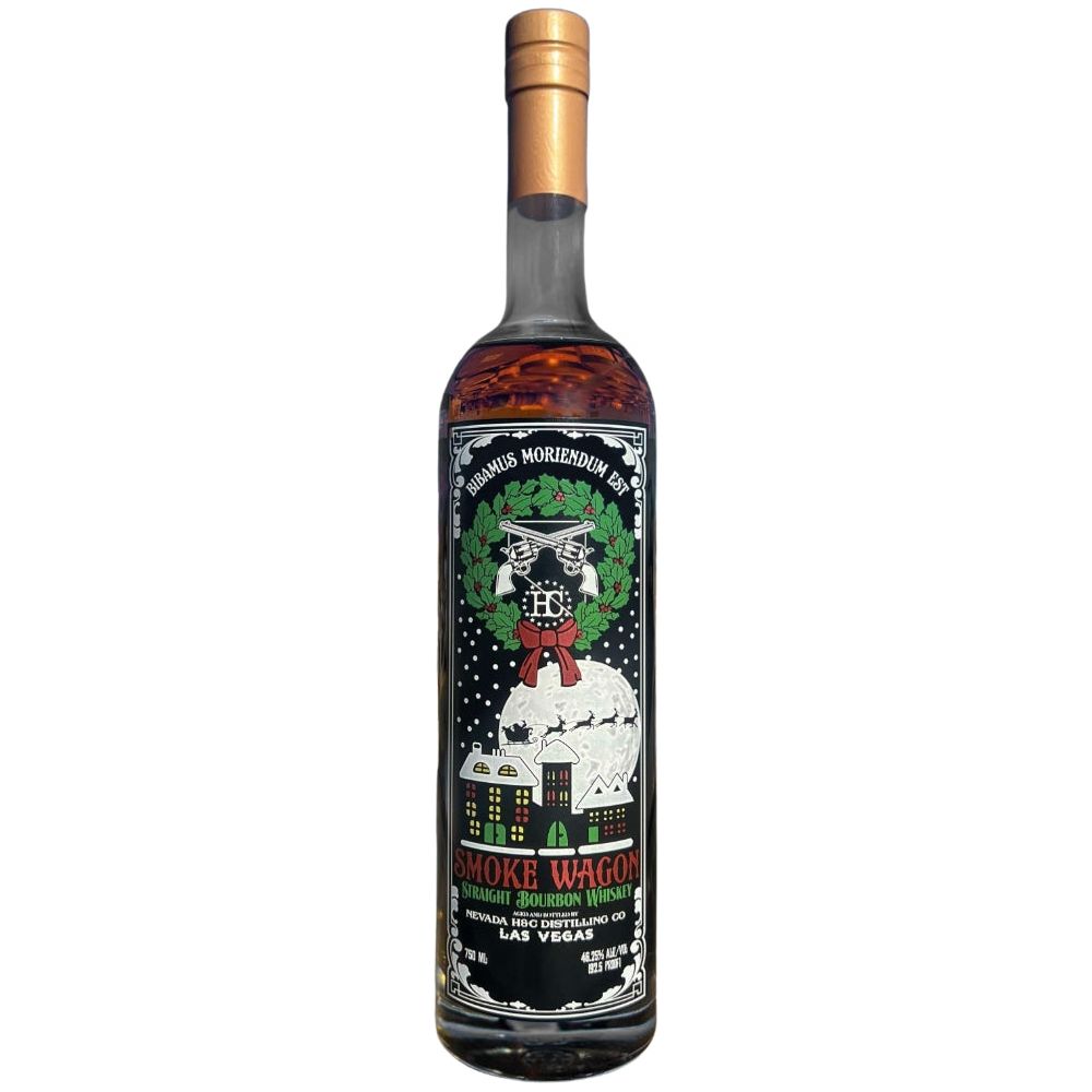 Smoke Wagon Straight Bourbon Christmas 2023 Limited Edition