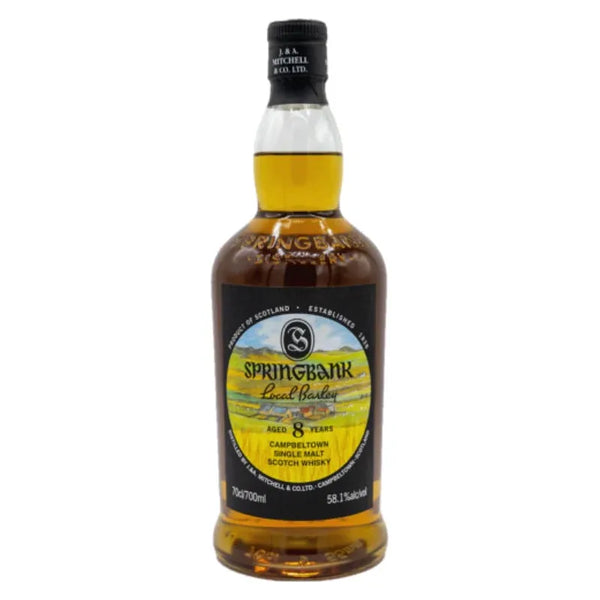 Springbank Local Barley 8 Year Single Malt Scotch Whisky 2024 Springbank Local Barley 8 Year Single Malt Scotch Whisky 2024
