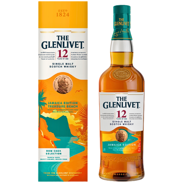 The Glenlivet 12 Year Jamaica Edition Rum Cask Selection – Wooden Cork