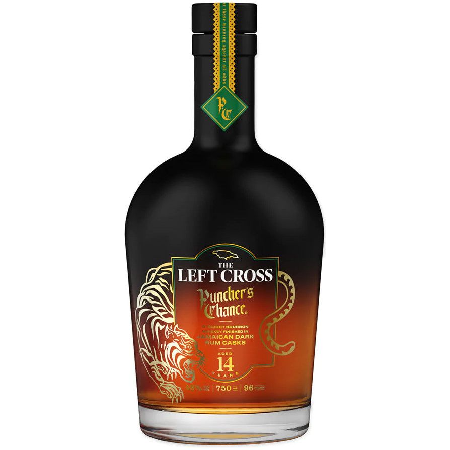 Puncher’s Chance The Left Cross 14-Year Old Rum-Barrel Finished Bourbon 750mL