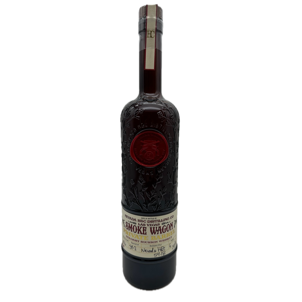 Smoke Wagon Private Barrel 6 Year Old Bourbon Whiskey 'Nevada H&C'