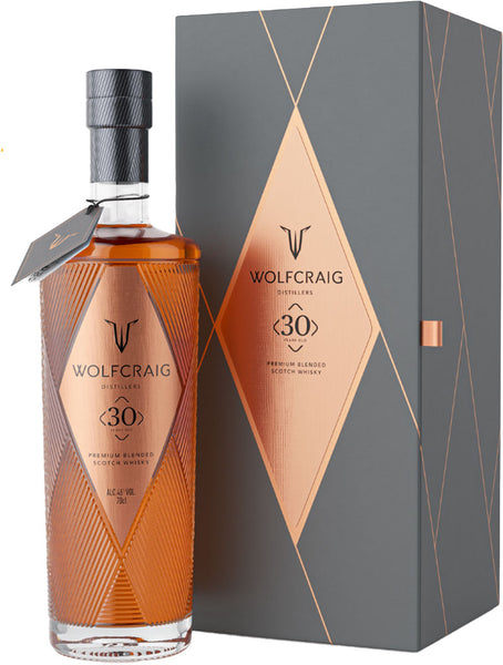 Wolfcraig 30 Year | Blended Scotch – Wooden Cork