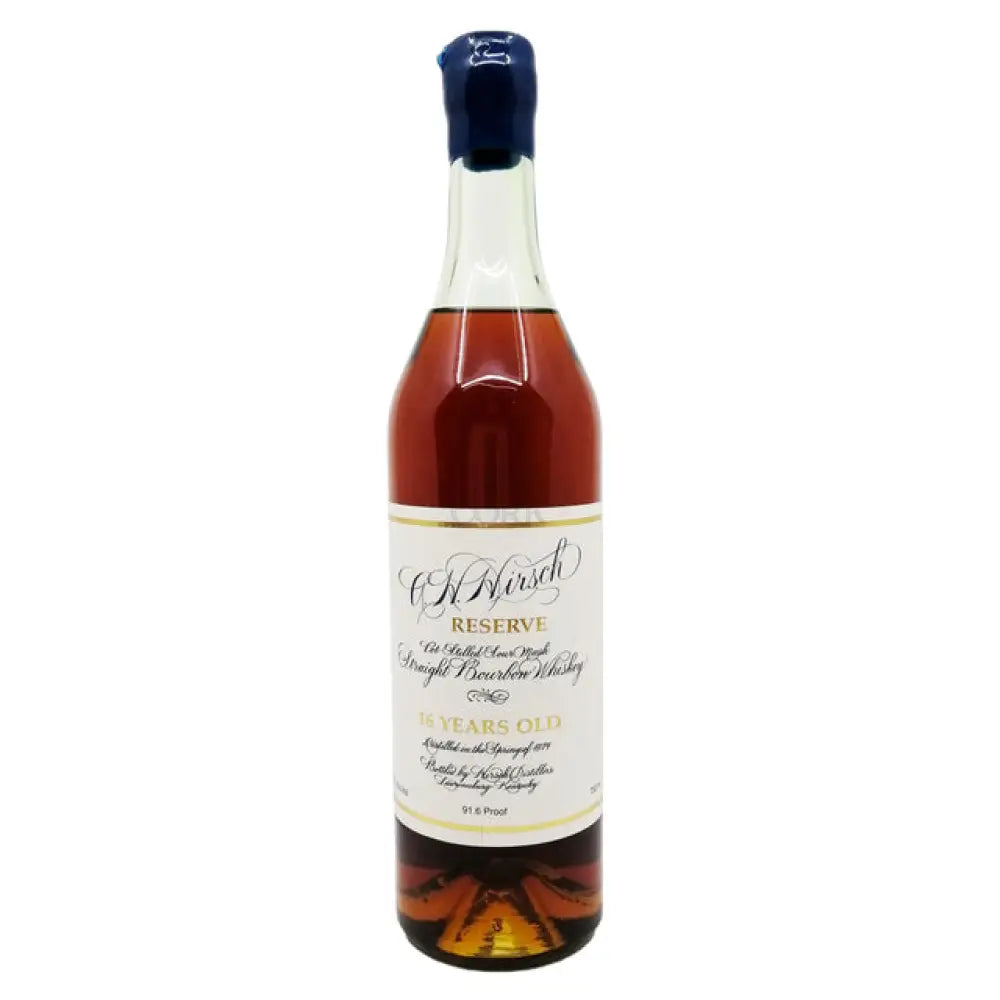 A. H. HIRSCH Reserve 16 Year Old Blue Wax Whiskey