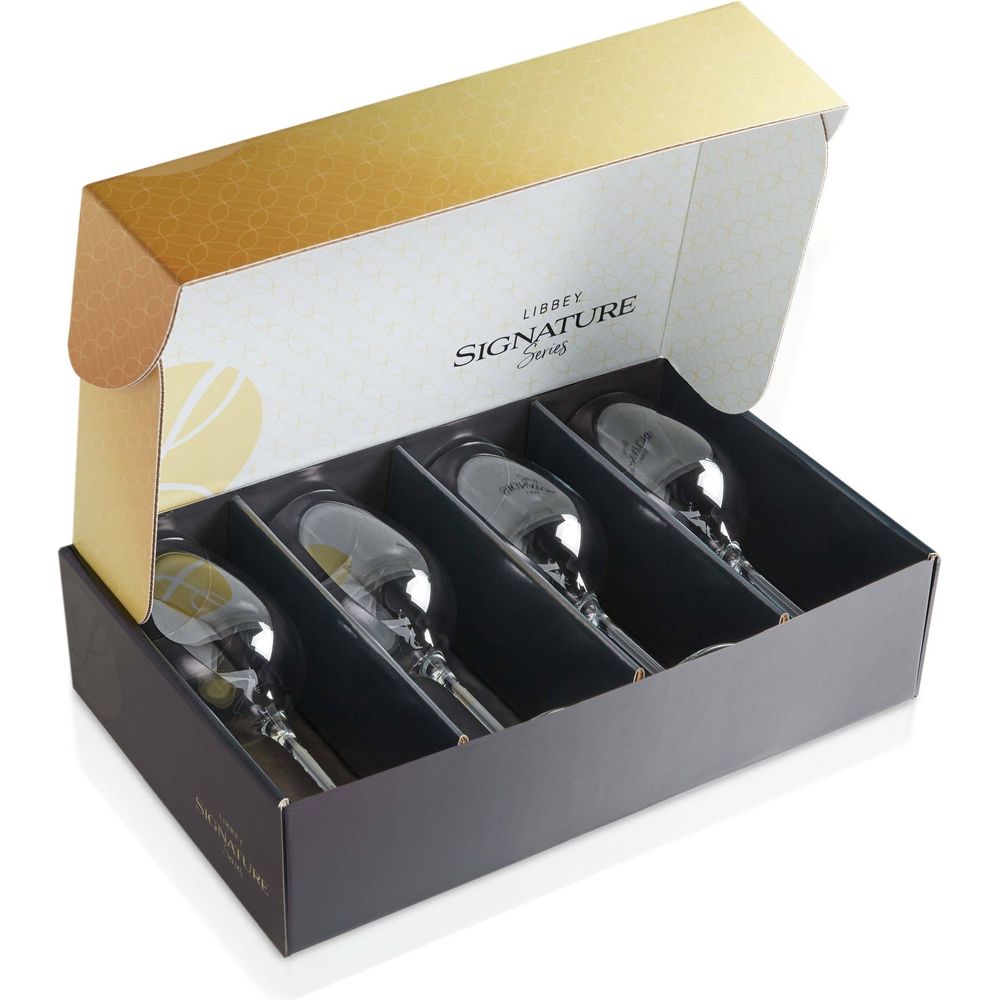 Libbey Signature Kentfield Estate All-Purpose Wine Gift Set of 4, 16-ounce