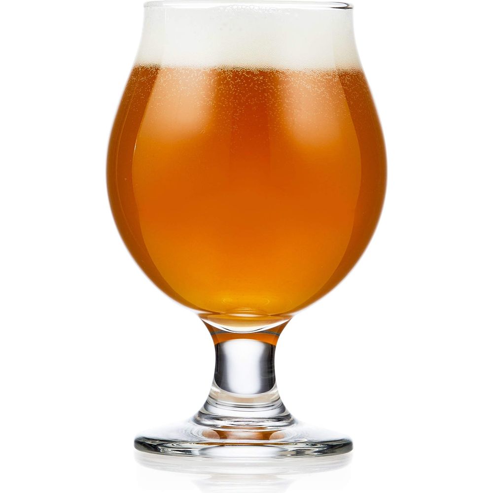 Libbey Entertaining Essentials Belgian Glasses, 13-ounce, Set of 6