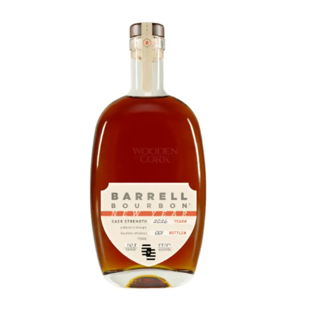 Barrell Bourbon New Year 2026 – Wooden Cork