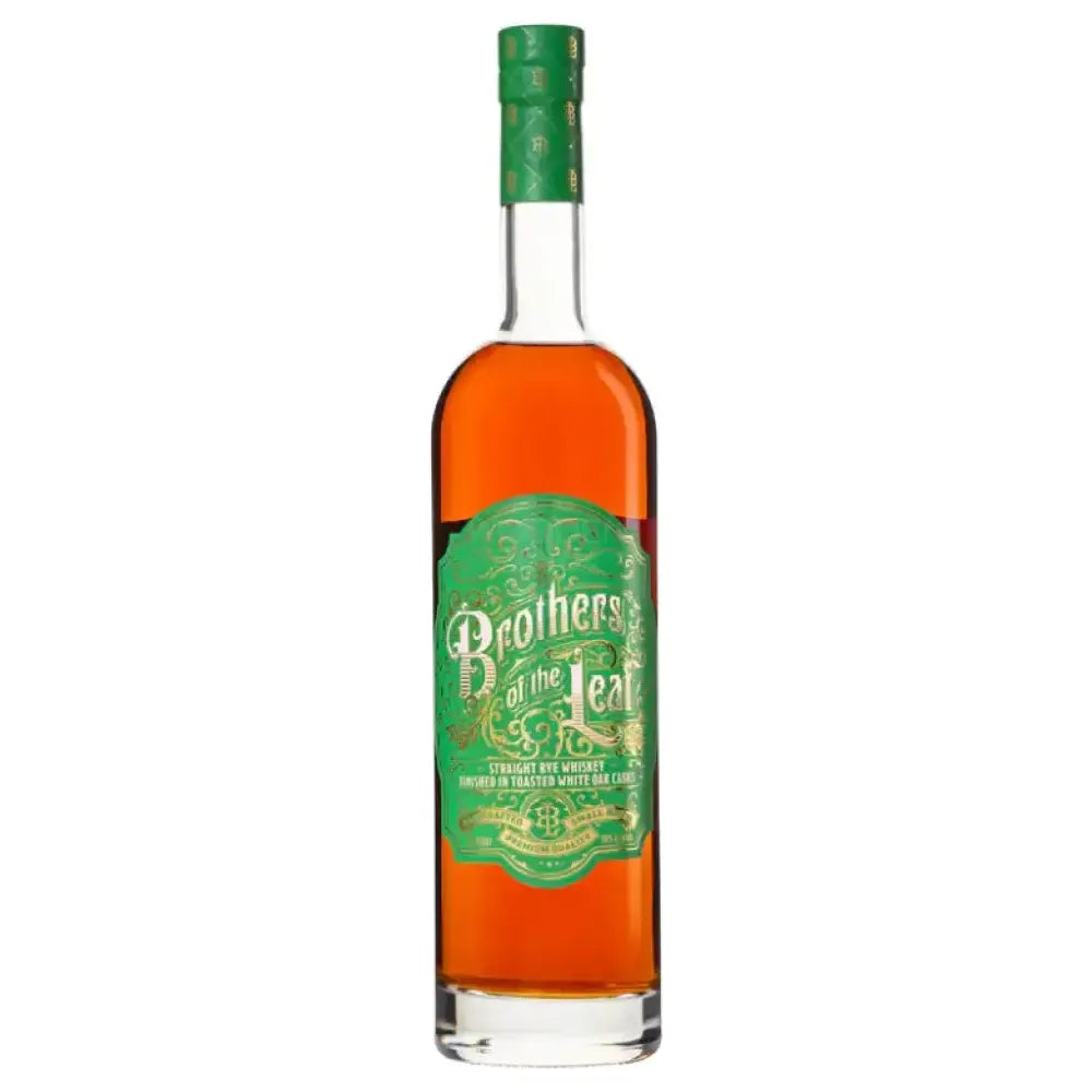 Brothers of the Leaf Straight Rye Whiskey Finished in Toasted White Oak Casks Rye