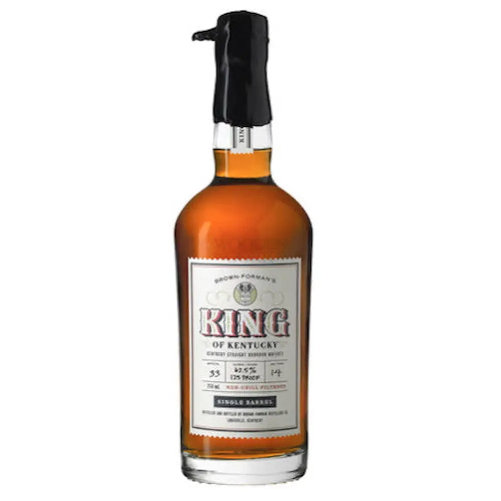 Brown Forman’s King Of Kentucky 14 Year Old Bourbon 2021 Release Single Barrel #22 127.4 Proof Whiskey