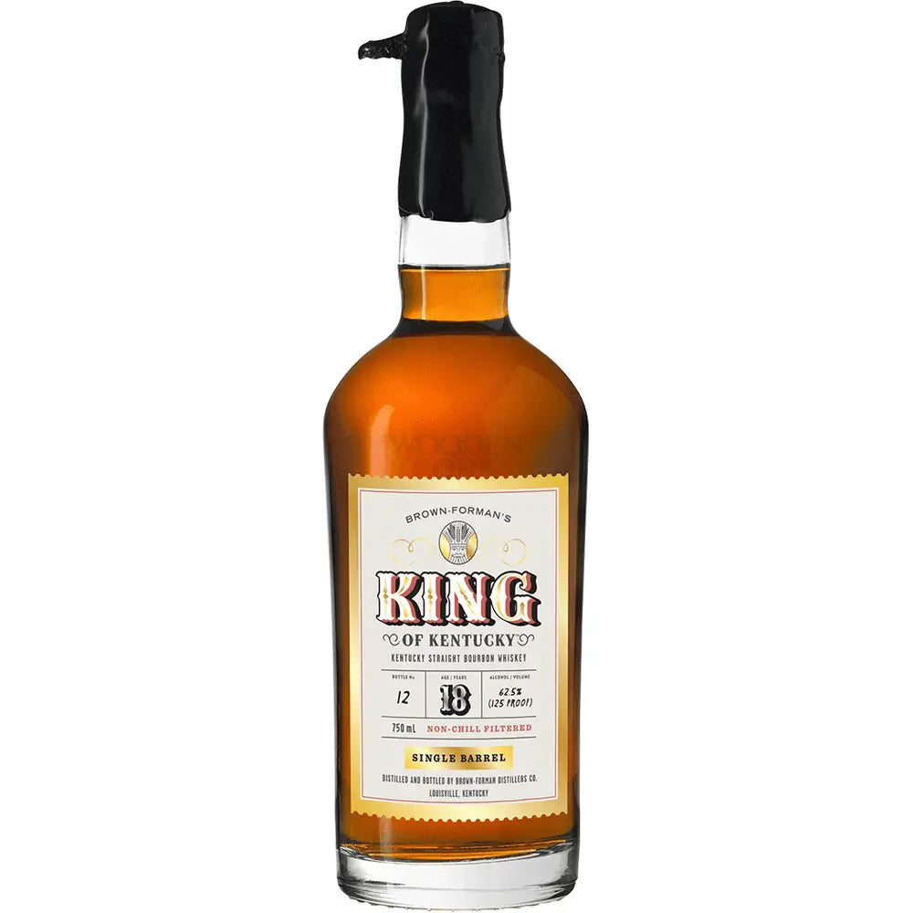 Brown Forman’s King Of Kentucky 18 Year Old Bourbon 2022 Release Single Barrel #3 130.8 Proof Whiskey
