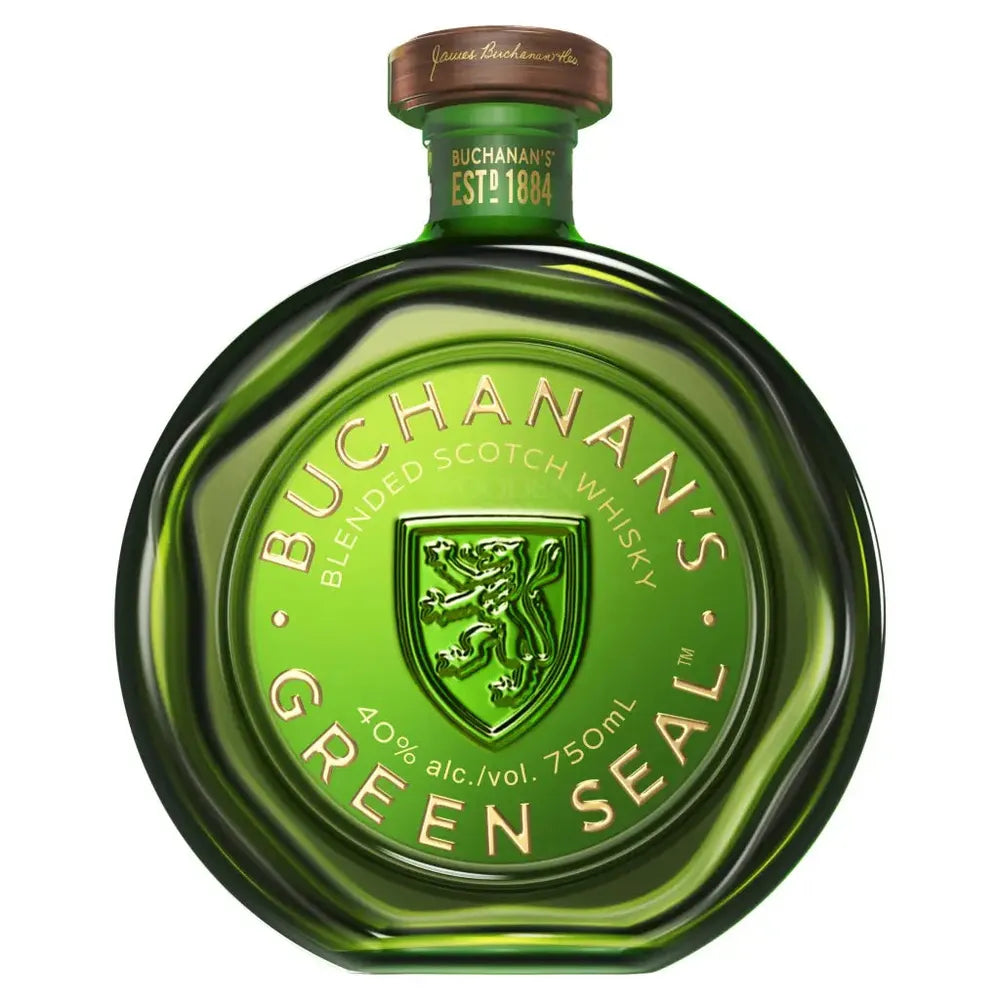 Buchanan's Green Seal Blended Scotch Whisky 750ml – Wooden Cork