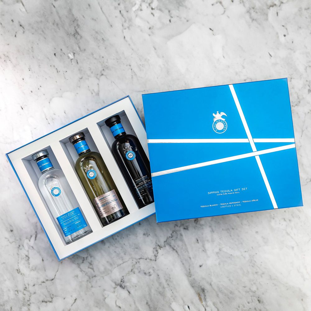 Casa Dragones Sipping Tequila Gift Set 3x375ml