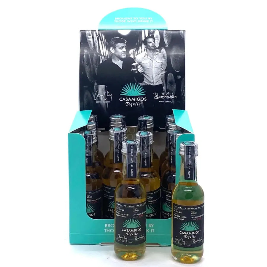 Casamigos Tequila Anejo Miniature Shots Box 50ml 12 Pack Anejo