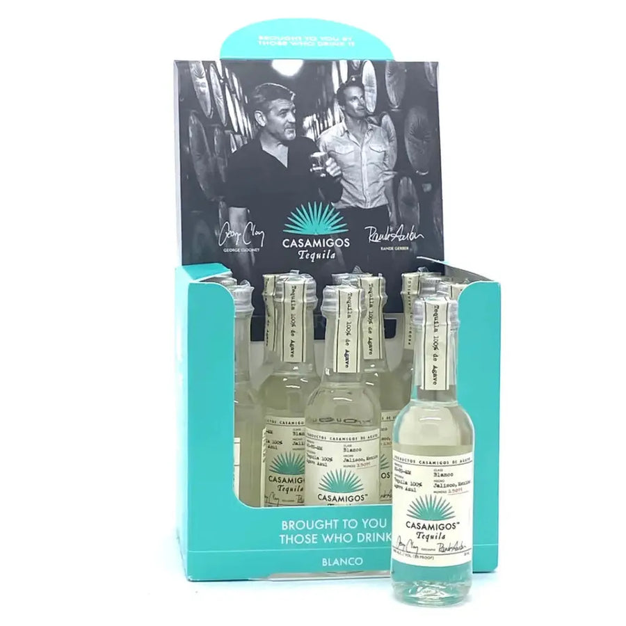 Casamigos Tequila Blanco Miniature Shots Box 50ml 12 Pack Blanco