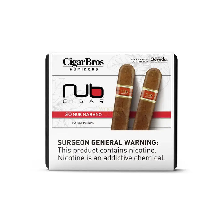 Cigarbros X Nub Premium Cigars Set + Personal Humidor By 20X Habano