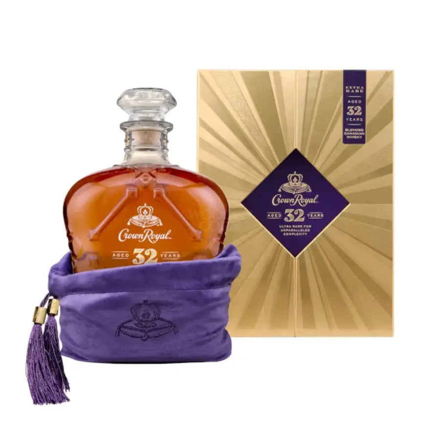 Crown Royal 32 Year Old Extra Rare Whiskey