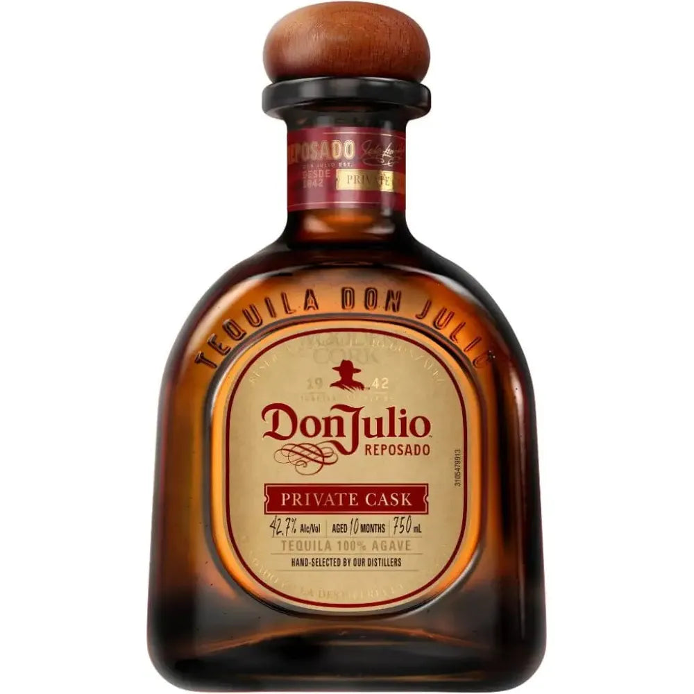 Don Julio Private Cask Reposado Tequila 85.4 Proof Selected by Wooden Cork Tequila