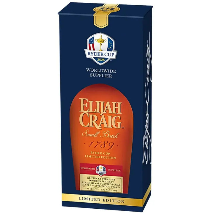 Elijah Craig Ryder Cup 2025 Edition + Small Batch & Rye Bundle Bourbon