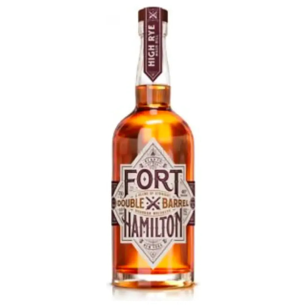 Fort Hamilton Double Barrel Bourbon Whiskey - Available at Wooden Cork
