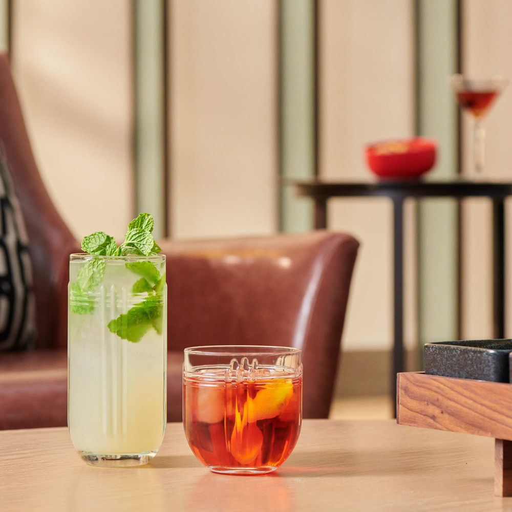 Libbey The Gats Hi-Ball Glasses, 12-ounce, Set of 4