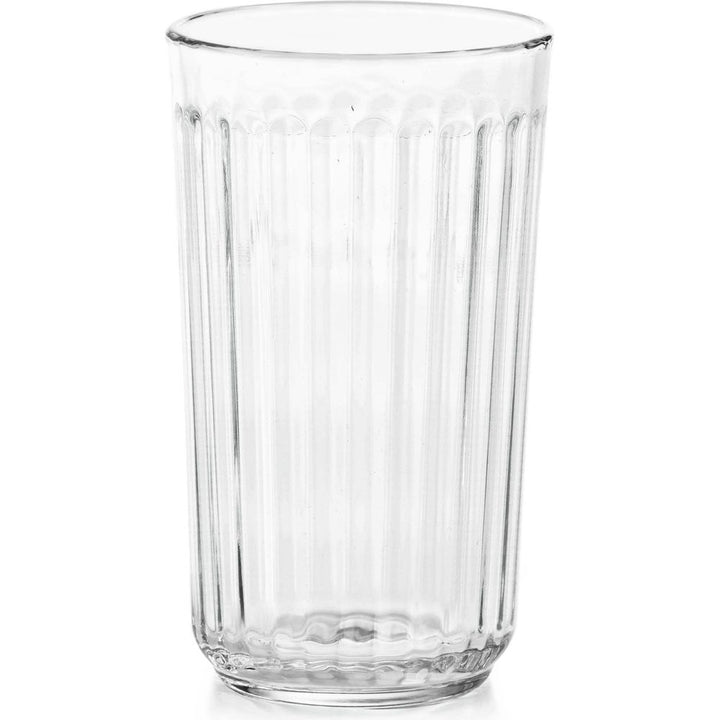 Libbey Paneled Highball Glasses, 17-ounce, Set of 6