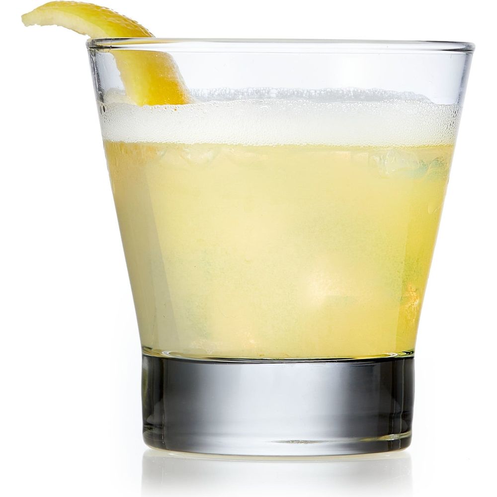 Libbey Modern Bar Essentials Double Old Fashioned Glasses, 10.5-ounce, Set of 6