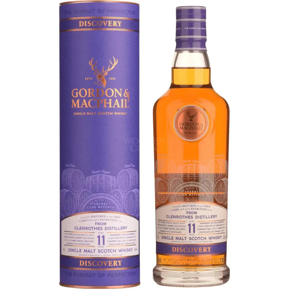 Gordon & Macphail Discovery Glenrothes 11 Year Old Single Malt Whiskey 750ml WHISKEY