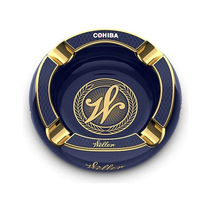 Weller by Cohiba Ashtray - Blue – Wooden Cork