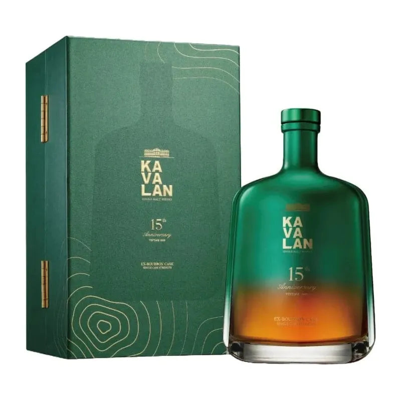 Kavalan 15th Anniversary Ex-Bourbon Cask Single Malt Whisky
